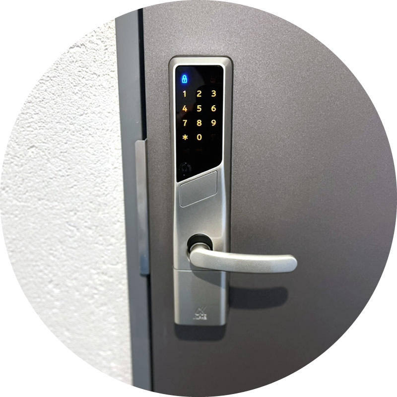 テンキーロックシステム